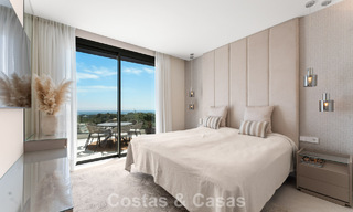 Ático de lujo luminoso y contemporáneo en venta con vistas al mar en las colinas de La Quinta Resort en Marbella - Benahavís 797679 