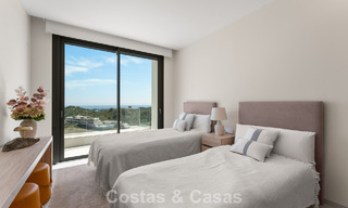 Ático de lujo luminoso y contemporáneo en venta con vistas al mar en las colinas de La Quinta Resort en Marbella - Benahavís 797683 