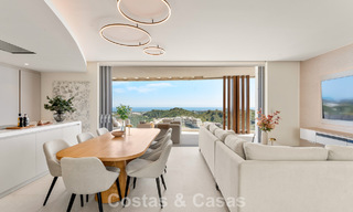 Ático de lujo luminoso y contemporáneo en venta con vistas al mar en las colinas de La Quinta Resort en Marbella - Benahavís 797689 