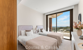 Ático de lujo luminoso y contemporáneo en venta con vistas al mar en las colinas de La Quinta Resort en Marbella - Benahavís 797692 