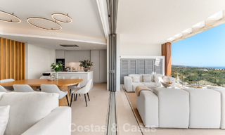 Ático de lujo luminoso y contemporáneo en venta con vistas al mar en las colinas de La Quinta Resort en Marbella - Benahavís 797698 