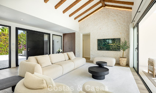Villa contemporánea de estilo mediterráneo en venta a poca distancia de la playa y de los servicios de San Pedro, Marbella 797887 