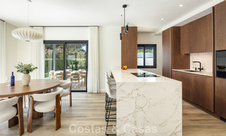 Villa contemporánea de estilo mediterráneo en venta a poca distancia de la playa y de los servicios de San Pedro, Marbella 797894 