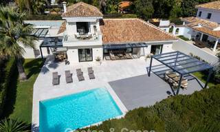 Villa contemporánea de estilo mediterráneo en venta a poca distancia de la playa y de los servicios de San Pedro, Marbella 797902 