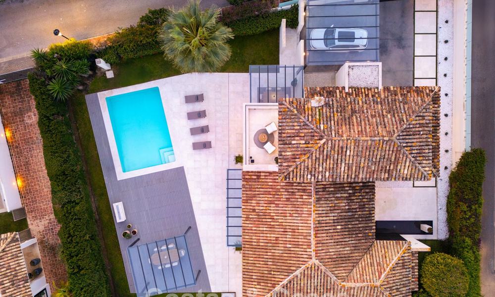 Villa contemporánea de estilo mediterráneo en venta a poca distancia de la playa y de los servicios de San Pedro, Marbella 797907