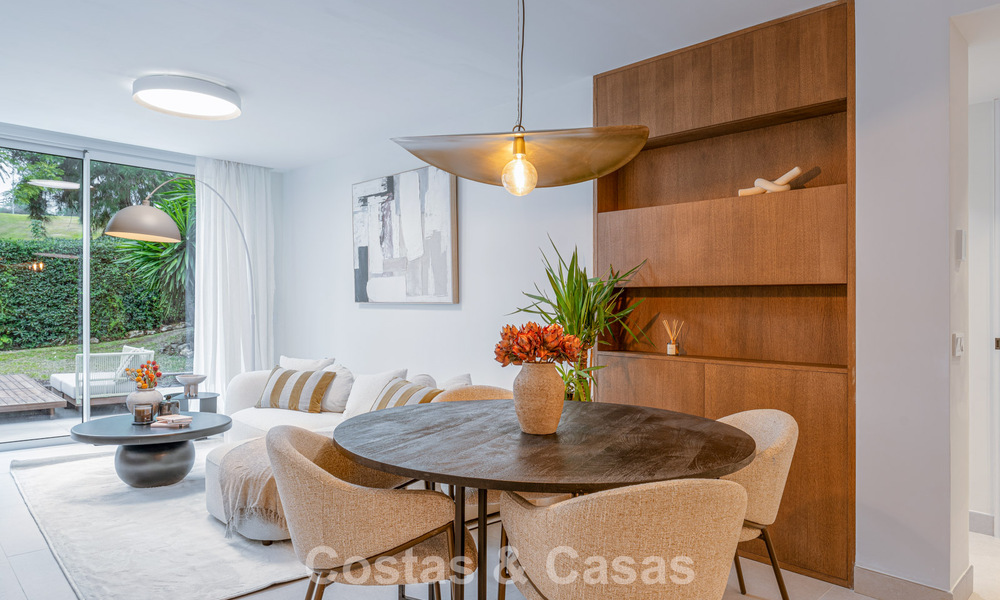 Elegante apartamento en planta baja reformado en venta en un prestigioso campo de golf en La Quinta, Benahavís - Marbella 797946