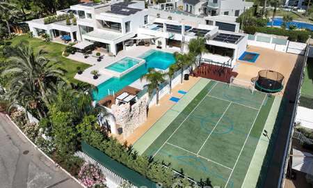 Impresionante mansión moderna con casa de invitados en venta en la New Golden Mile entre Marbella y Estepona 797995