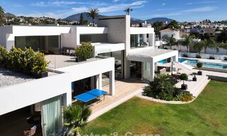 Impresionante mansión moderna con casa de invitados en venta en la New Golden Mile entre Marbella y Estepona 797996 