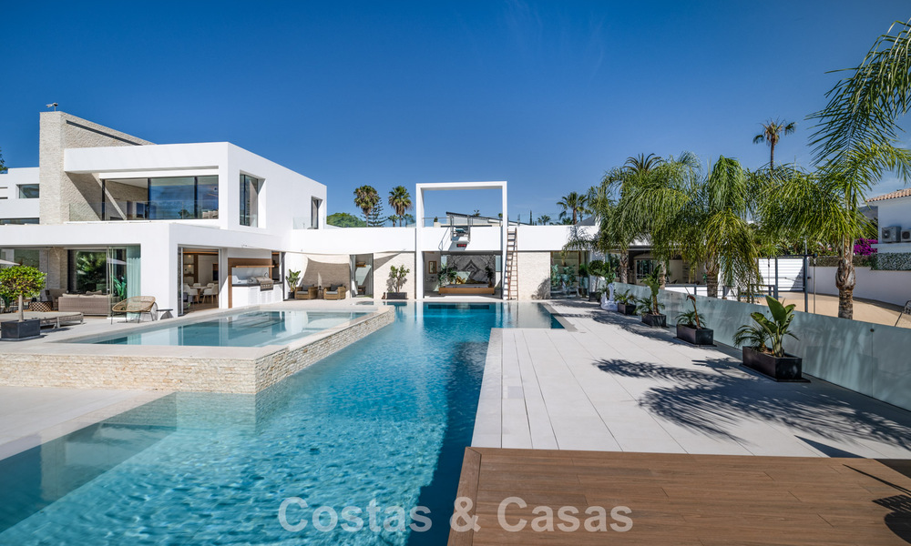 Impresionante mansión moderna con casa de invitados en venta en la New Golden Mile entre Marbella y Estepona 798004
