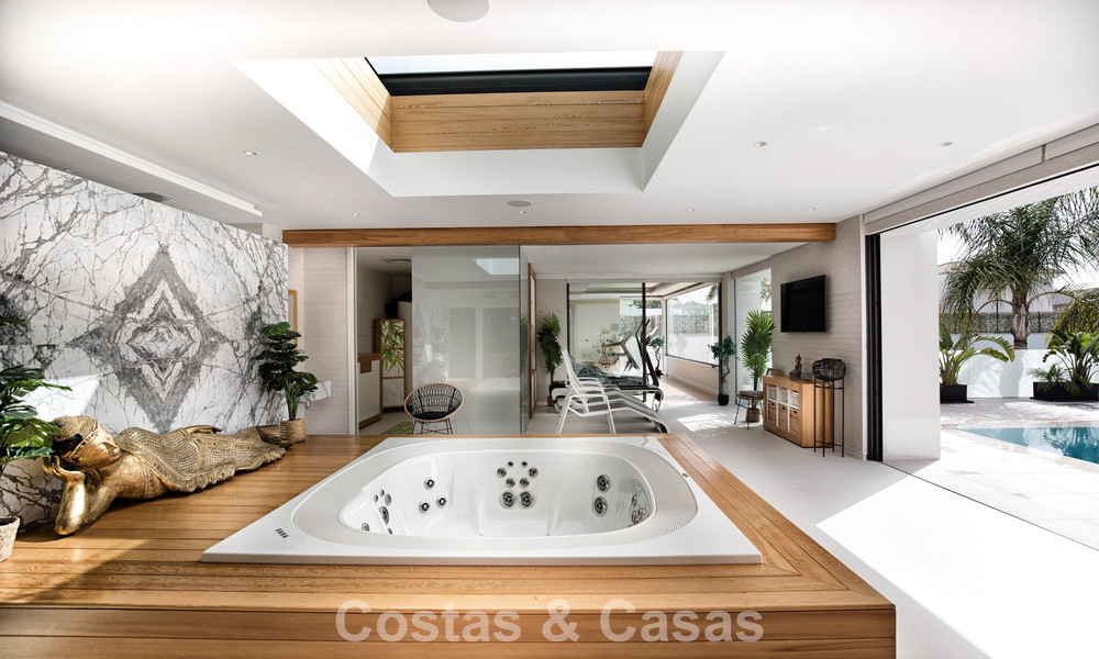 Impresionante mansión moderna con casa de invitados en venta en la New Golden Mile entre Marbella y Estepona 798012