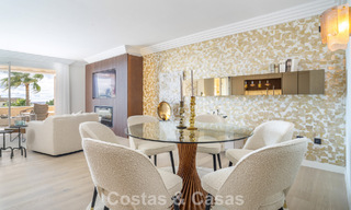 Amplio apartamento moderno de 4 dormitorios con vistas al mar en venta en Nueva Andalucía, Marbella 798222 