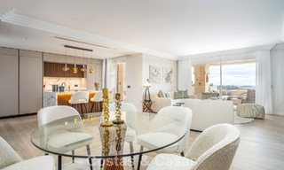 Amplio apartamento moderno de 4 dormitorios con vistas al mar en venta en Nueva Andalucía, Marbella 798265 