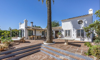 Encantadora villa rústica con confort moderno en venta en Guadalmina Alta, Marbella 798274 