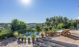 Encantadora villa rústica con confort moderno en venta en Guadalmina Alta, Marbella 798282 