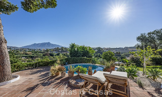 Encantadora villa rústica con confort moderno en venta en Guadalmina Alta, Marbella 798306 