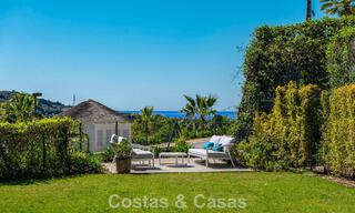 Apartamento dúplex de lujo con amplio jardín y vistas al mar en venta en Marbella - Benahavís 798369 