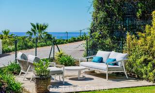 Apartamento dúplex de lujo con amplio jardín y vistas al mar en venta en Marbella - Benahavís 798371 