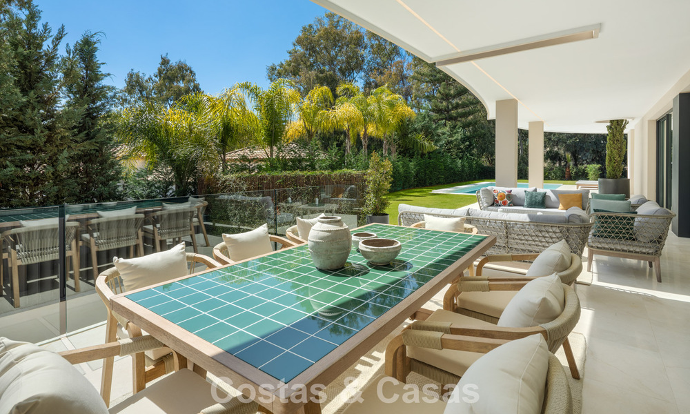 Villa de diseño avanzada en venta a pocos pasos del campo de golf, en el corazón de Nueva Andalucía, Marbella 798449