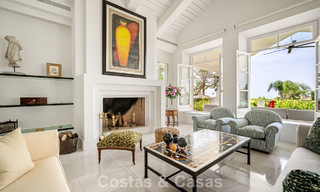 Majestuosa villa de lujo con estilo arquitectónico mediterráneo clásico en venta en Sierra Blanca, Marbella 798483 