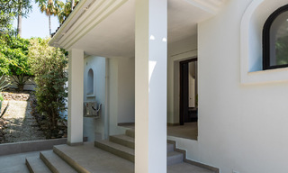 Impresionante villa moderna mediterránea totalmente renovada con vistas al mar en venta en Benahavís - Marbella 798533 