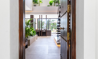Impresionante villa moderna mediterránea totalmente renovada con vistas al mar en venta en Benahavís - Marbella 798534 
