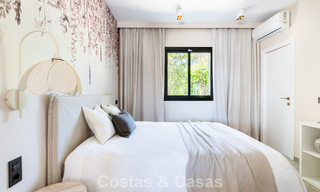 Impresionante villa moderna mediterránea totalmente renovada con vistas al mar en venta en Benahavís - Marbella 798536 