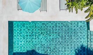 Impresionante villa moderna mediterránea totalmente renovada con vistas al mar en venta en Benahavís - Marbella 798542 