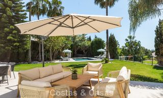 Impresionante villa moderna mediterránea totalmente renovada con vistas al mar en venta en Benahavís - Marbella 798570 