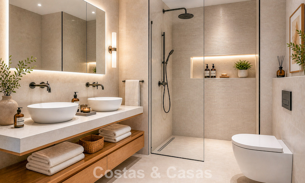 Villa de lujo lista para entrar a vivir, sofisticada y en primera línea de golf en La Cala Golf Resort, Mijas, Costa del Sol 798584