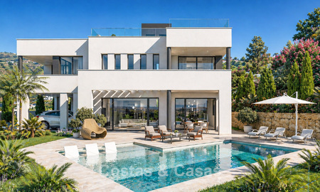 Villa de lujo lista para entrar a vivir, sofisticada y en primera línea de golf en La Cala Golf Resort, Mijas, Costa del Sol 798586