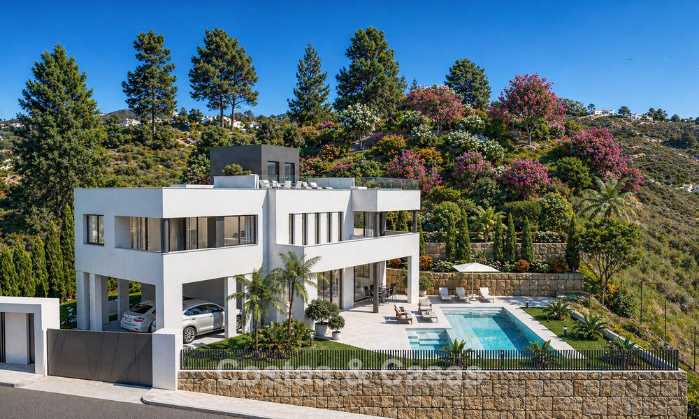 Villa de lujo lista para entrar a vivir, sofisticada y en primera línea de golf en La Cala Golf Resort, Mijas, Costa del Sol 798587