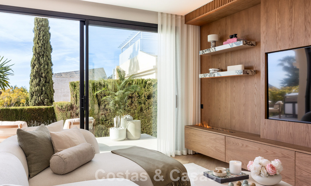 Lujosa casa de diseño con vistas panorámicas al mar en venta en La Quinta, Marbella - Benahavís 798631