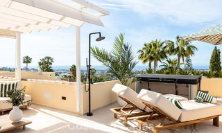 Lujosa casa de diseño con vistas panorámicas al mar en venta en La Quinta, Marbella - Benahavís 798642 
