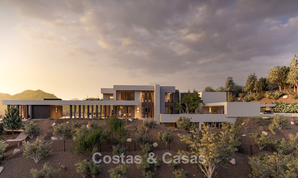 Parcela única con proyecto de villa de diseño en venta en el exclusivo resort La Zagaleta, Marbella - Benahavís 798650