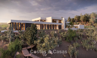 Parcela única con proyecto de villa de diseño en venta en el exclusivo resort La Zagaleta, Marbella - Benahavís 798653 