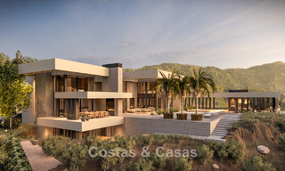 Parcela única con proyecto de villa de diseño en venta en el exclusivo resort La Zagaleta, Marbella - Benahavís 798656 