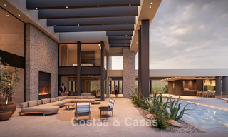 Parcela única con proyecto de villa de diseño en venta en el exclusivo resort La Zagaleta, Marbella - Benahavís 798657 