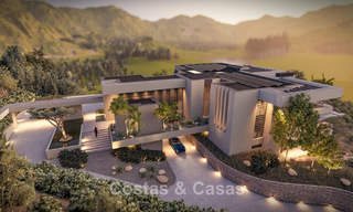 Parcela única con proyecto de villa de diseño en venta en el exclusivo resort La Zagaleta, Marbella - Benahavís 798658 