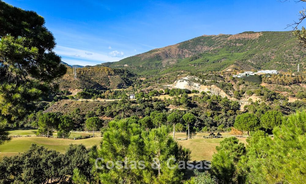 Parcela única con proyecto de villa de diseño en venta en el exclusivo resort La Zagaleta, Marbella - Benahavís 798661