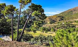 Parcela única con proyecto de villa de diseño en venta en el exclusivo resort La Zagaleta, Marbella - Benahavís 798662 