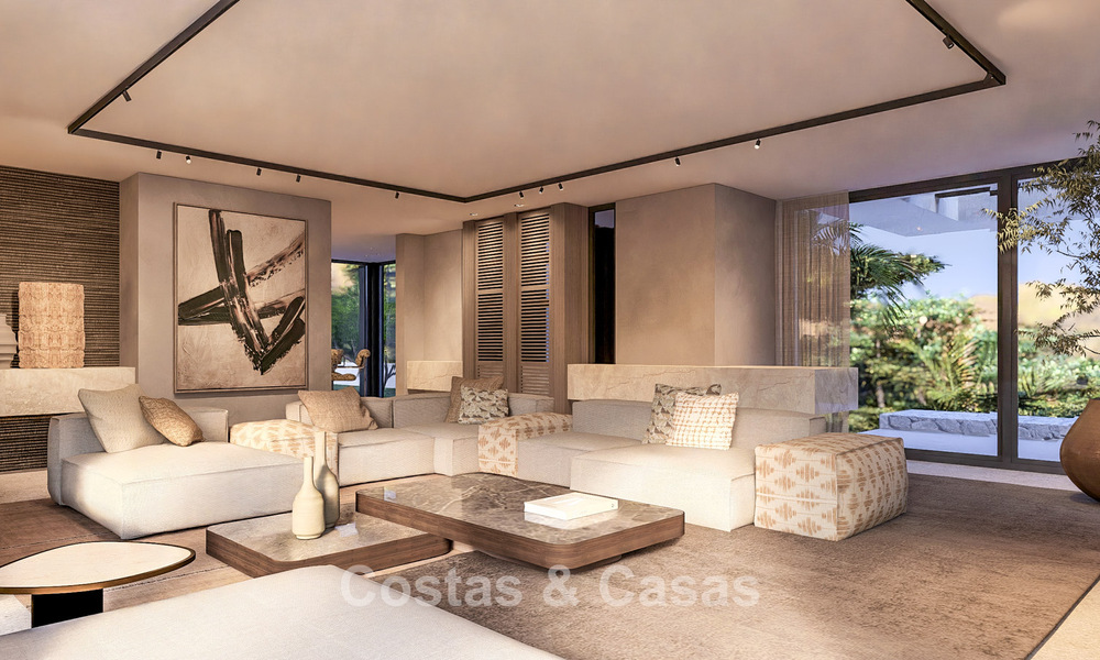 Parcela única con proyecto de villa de diseño en venta en el exclusivo resort La Zagaleta, Marbella - Benahavís 798666