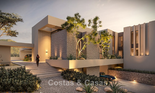 Parcela única con proyecto de villa de diseño en venta en el exclusivo resort La Zagaleta, Marbella - Benahavís 798668 