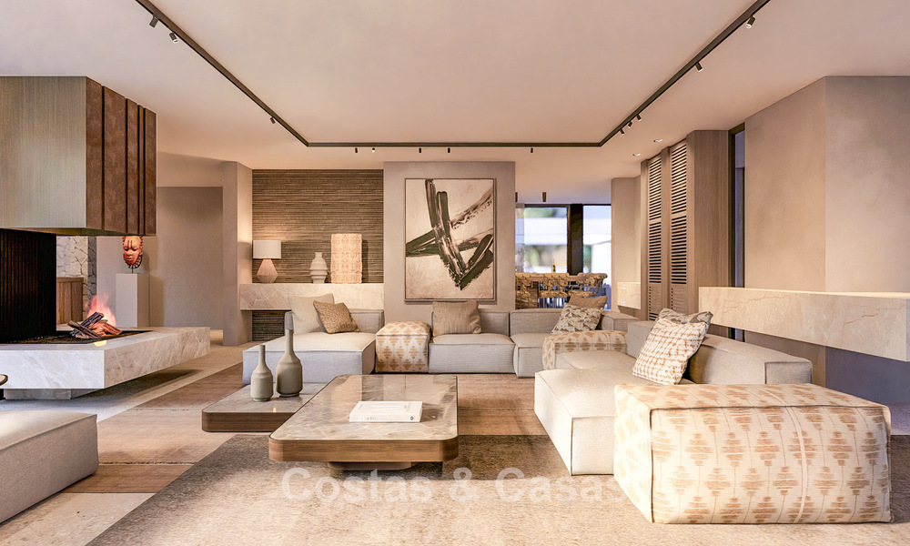Parcela única con proyecto de villa de diseño en venta en el exclusivo resort La Zagaleta, Marbella - Benahavís 798670