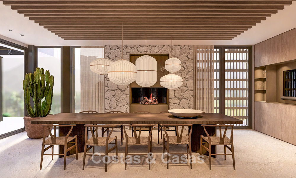 Parcela única con proyecto de villa de diseño en venta en el exclusivo resort La Zagaleta, Marbella - Benahavís 798671