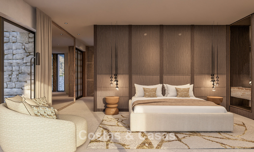 Parcela única con proyecto de villa de diseño en venta en el exclusivo resort La Zagaleta, Marbella - Benahavís 798677
