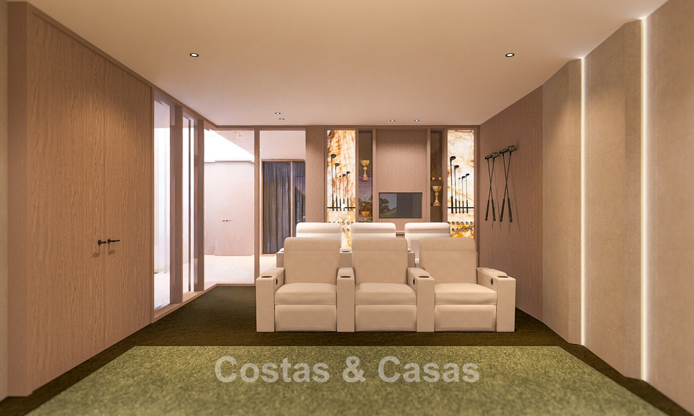 Parcela única con proyecto de villa de diseño en venta en el exclusivo resort La Zagaleta, Marbella - Benahavís 798684