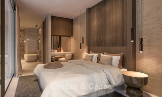 Parcela única con proyecto de villa de diseño en venta en el exclusivo resort La Zagaleta, Marbella - Benahavís 798689 