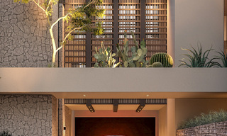Parcela única con proyecto de villa de diseño en venta en el exclusivo resort La Zagaleta, Marbella - Benahavís 798692 