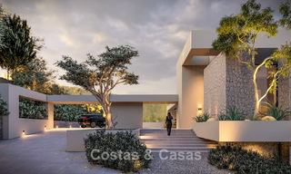 Parcela única con proyecto de villa de diseño en venta en el exclusivo resort La Zagaleta, Marbella - Benahavís 798693 