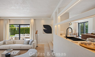 Villa de lujo, lista para entrar a vivir, de estilo contemporáneo mediterráneo en venta en una zona de golf de Marbella - Benahavís 798742 